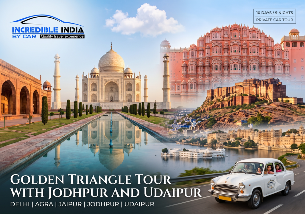 Golden-Triangle-Tour-with Jodhpur and Udaipur-incredible-india-by-car